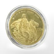 A Chinese 0.917 gold coin, 100 Yuan 1987. CONDITION REPORT: 11.