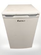 A LEC under-bench fridge