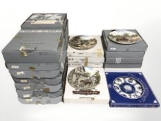 A quantity of collector's plates including Wedgwood.