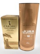 A bottle of Cardhu gold reserve single malt scotch whisky, 70 cl,