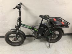 An Allegro folding electric bike,