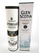 A bottle of Laphroaig Islay single malt scotch whisky, aged ten years, 70 cl,