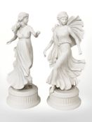 A Wedgwood the First Figurine in The Dancing Hours collection, No.