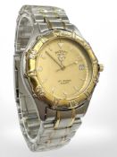 A Gentleman's stainless steel Rotary wristwatch in retail box