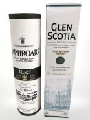 A bottle of Laphroaig Islay single malt scotch whisky, aged ten years, 70 cl,