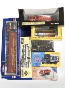 Die cast vehicles including Corgi T Brady & Son Leyland DAF 85 curtainside,