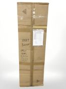 A boxed garden grow tent.