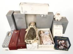 Various collector's dolls including Victoria etc