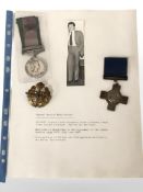 An Elizabeth II General Service medal with Borneo clasp and oak leaf (mentioned in despatches,