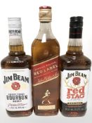 A bottle Johnnie Walker Red Label scotch whisky, 70 cl,