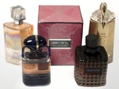 A bottle of Jimmy Choo Blossom eau de parfum, 100 ml, sealed in cellophane,