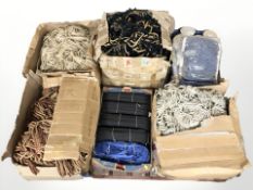 A large quantity of upholsterer's fabric,