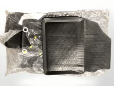 Four Toyota car footwell mats