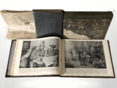 A volume: Famous paintings of the world, published by Bryan Taylor & Co,