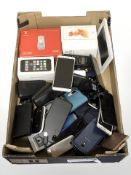 Assorted smart phones, Samsung, Apple iphone 5S,