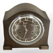 A Smiths Enfield Art Deco eight day mantel clock, height 20 cm,