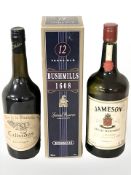 A bottle of Bushmills Special Reserve Irish Whiskey, 12 years old, 1 litre, in carton,