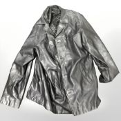 A Ben Sherman black leather jacket, 5XXL,