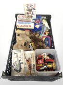 A group of children's toys, small quantity of LEGO, airfix kits,