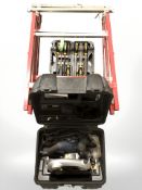 A Pro circular saw, JCB file set, other hand tools,