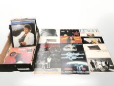 Vinyl LP records to include Roxy Music, Dire Straits, Ultravox, Grace Jones, Status Quo,