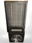 An Allen and Heath SRC series mixing deck and a Blaupunkt speaker