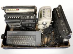 Vintage radios including Panasonic Kingsound,