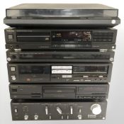 Technics Hi-Fi separates including a turntable SL-DL1, compact disc player SL-P420,