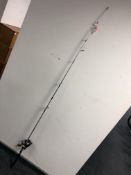 A Shakespeare fishing rod with Westland reel