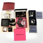 A group of costume jewellery,