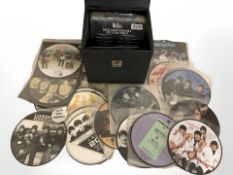 The Beatles - A collection of approximately thirty three vinyl 7
