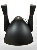 An Edifier three piece speaker system