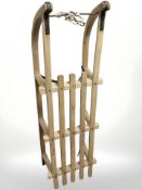 An early 20th century sledge,