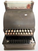 An early 20th century National cash register,