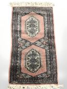 A Lahore Bokhara rug, Pakistan,