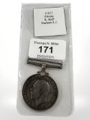 A WWI Victory Medal named to 11017 Pte.