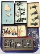 A collection of hand painted lead The Beatles figurines.