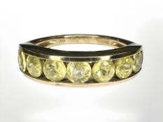 A 9ct gold dress ring,