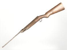 A Haenel Model I break action air rifle.