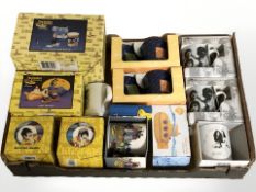 The Beatles - A group of collector's mugs, shower radio, coasters, etc.