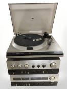 A Denon Precision audio component PMA-950 and a further model T-850,