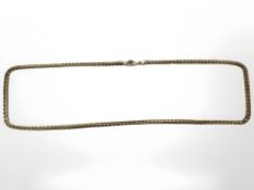 A silver-gilt necklace, length 55cm CONDITION REPORT: 37.