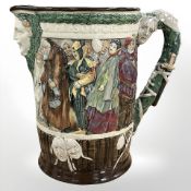 A Royal Doulton limited edition Shakespeare Jug, number 954/1000, height 27 cm.