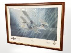 After Paul Cross : Angel of Mercy, colour print, signed by the artist, limited edition,