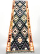 A Maimana kilim runner,