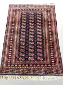 A Lahore Bokhara rug, Pakistan,