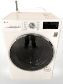 An LG 9 kg washing machine