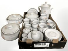A quantity of Denby pottery table wares.