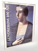 A Charlottenborg gallery poster, 71 cm x 90 cm.