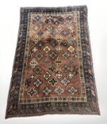 A Balouch rug, Afghanistan, 194 cm x 132 cm.